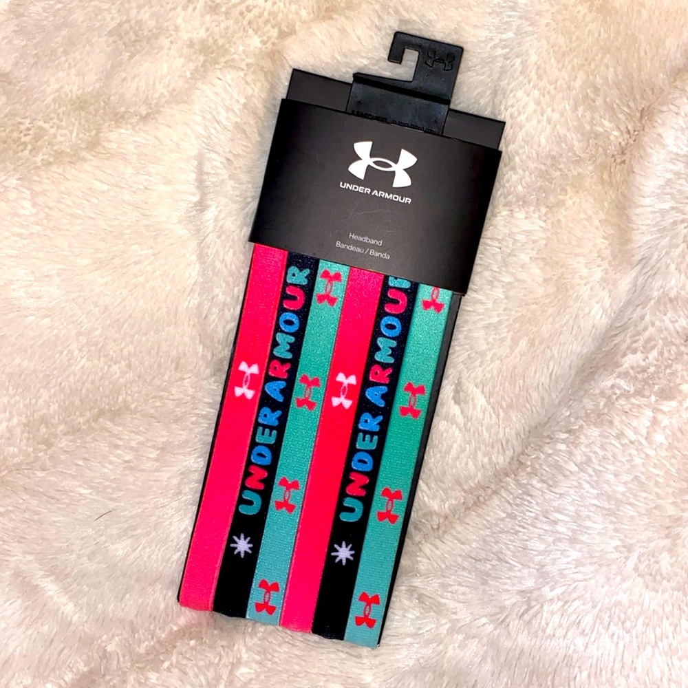 😊 Girl's Under Armour Headbands Head Wraps Hairstyle Fashion Sports Beauty